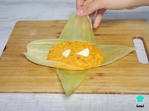 Receta de Humita en chala - Paso 9