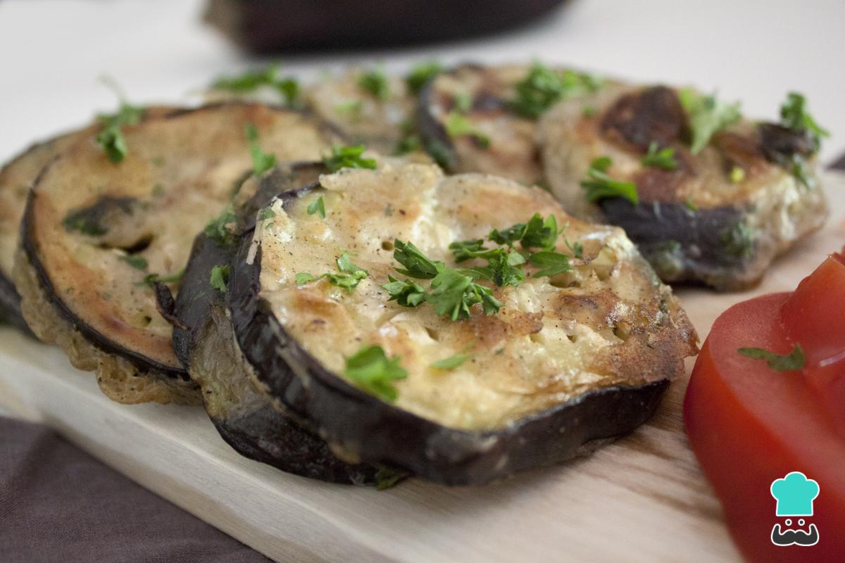 Receta de Berenjenas rebozadas sin huevo