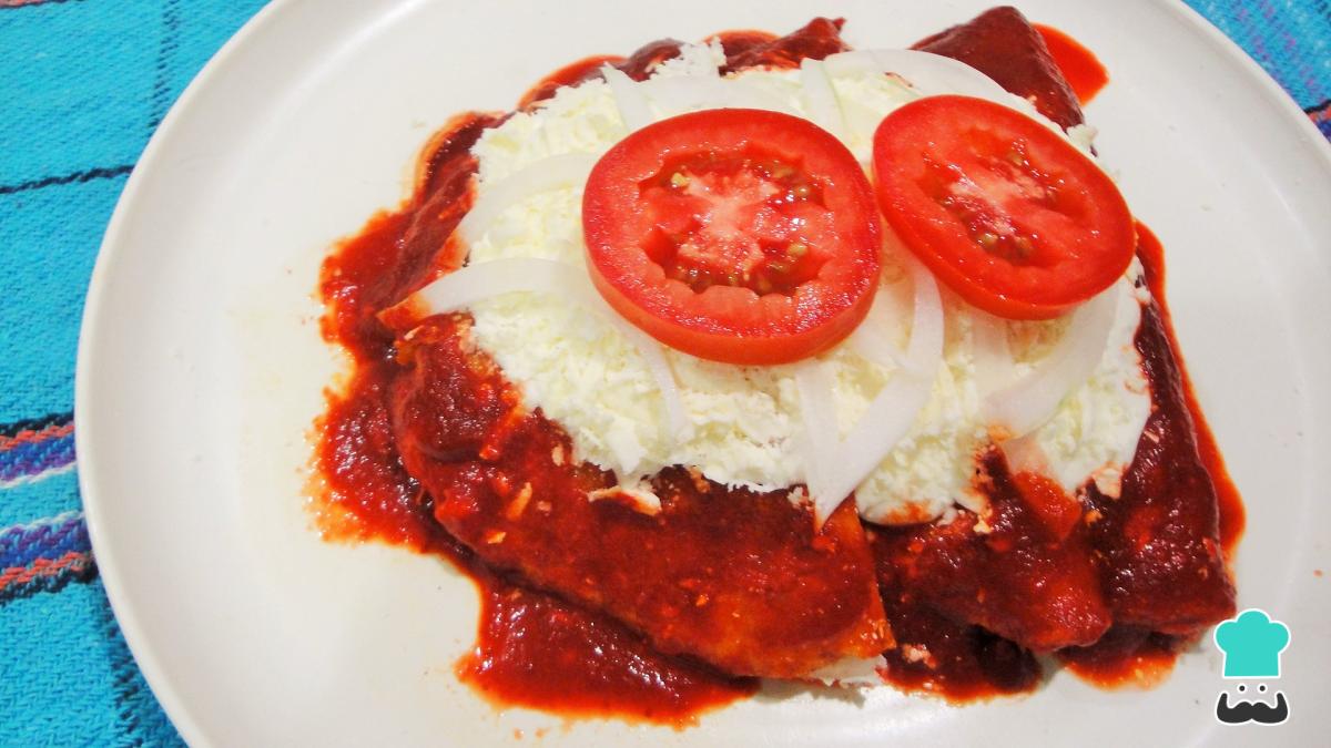 Receta de Enchiladas costeñas