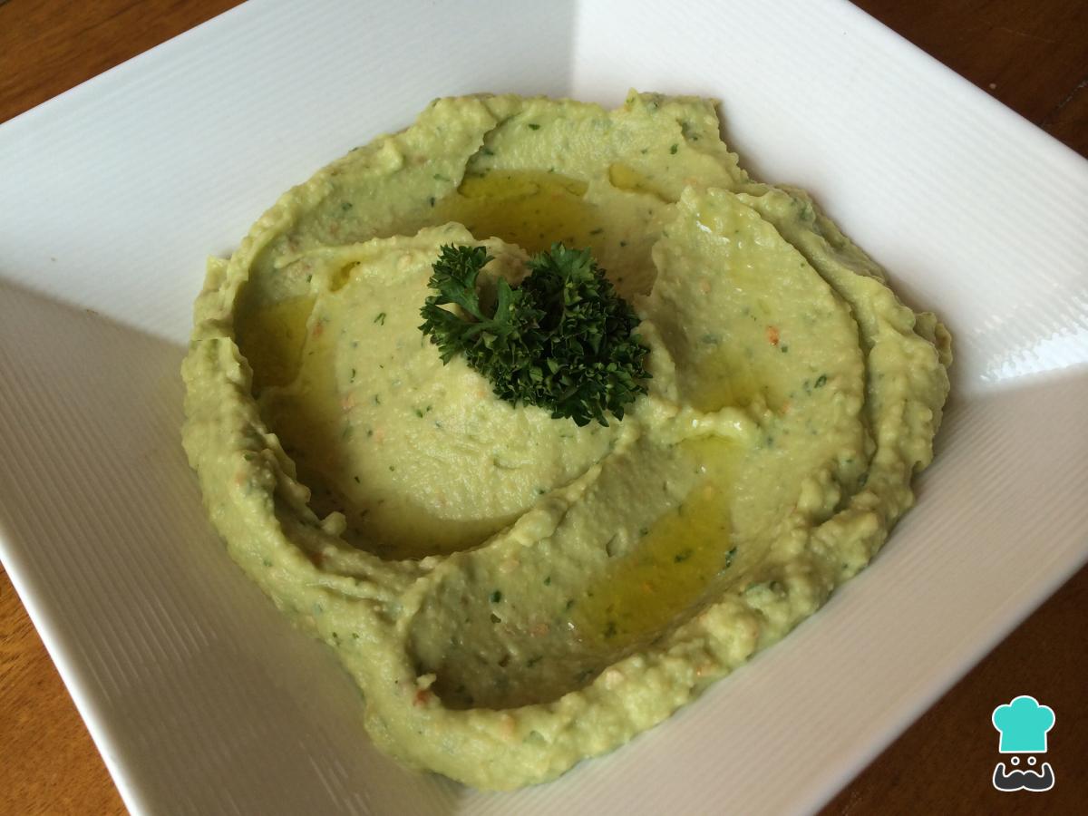Receta de Hummus de aguacate