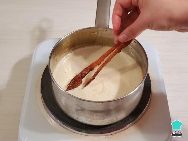 Rompope casero - Paso 1