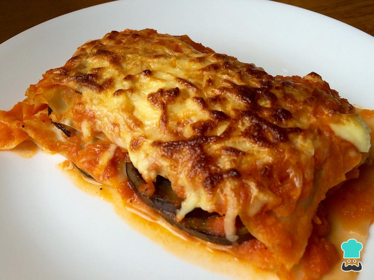 Receta de Lasaña vegetariana