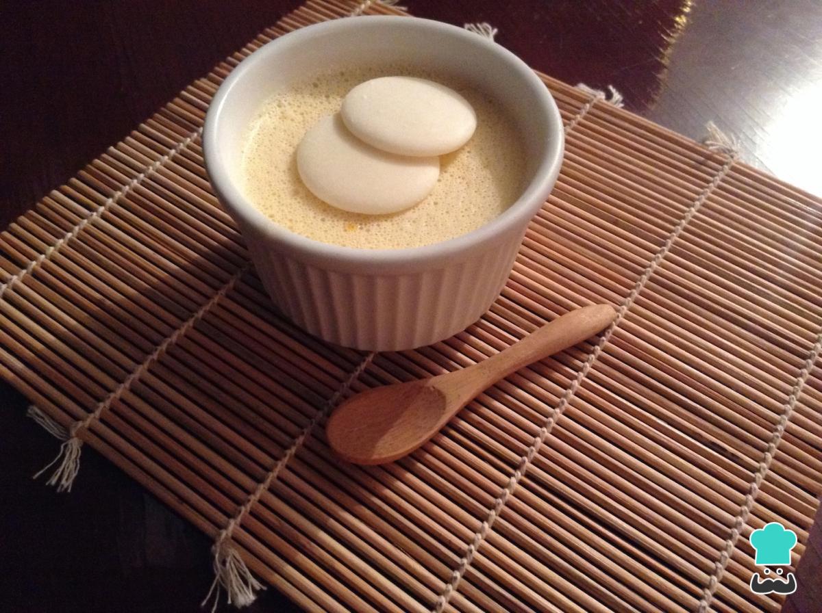 Receta de Mousse de chocolate blanco