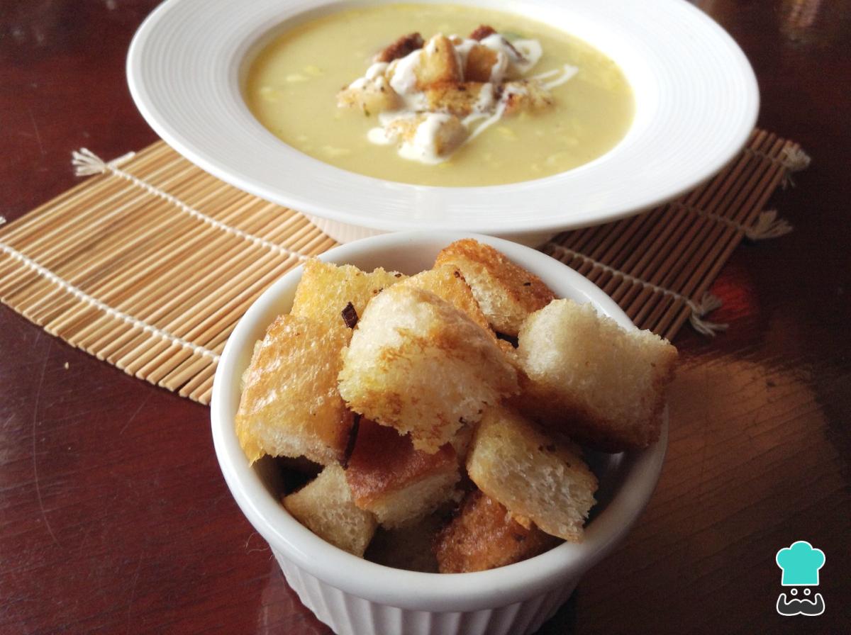 Receta de Picatostes caseros