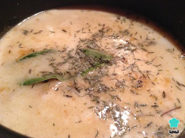 Receta de Pechugas de pollo al vino blanco - Paso 5