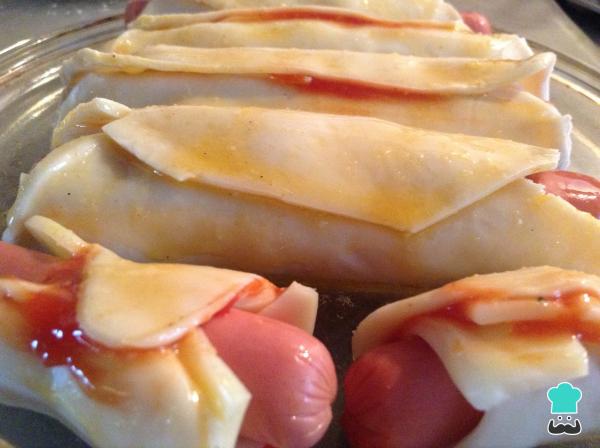 Receta de Salchichas con hojaldre - Paso 6
