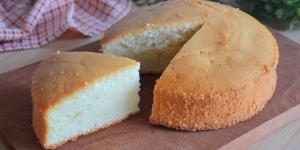 Receta de Bizcocho de nata de la abuela