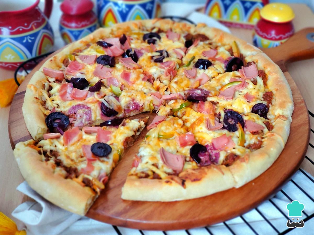Receta de Pizza mexicana