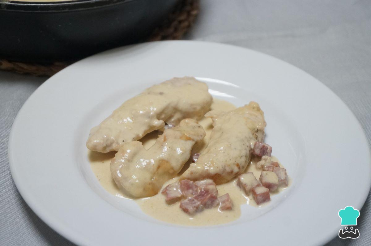 Receta de Pollo keto