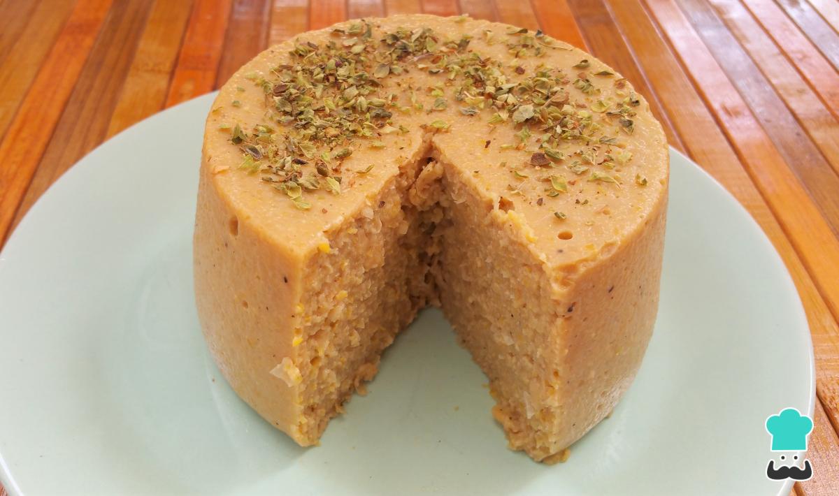 Receta de Queso vegano de garbanzos