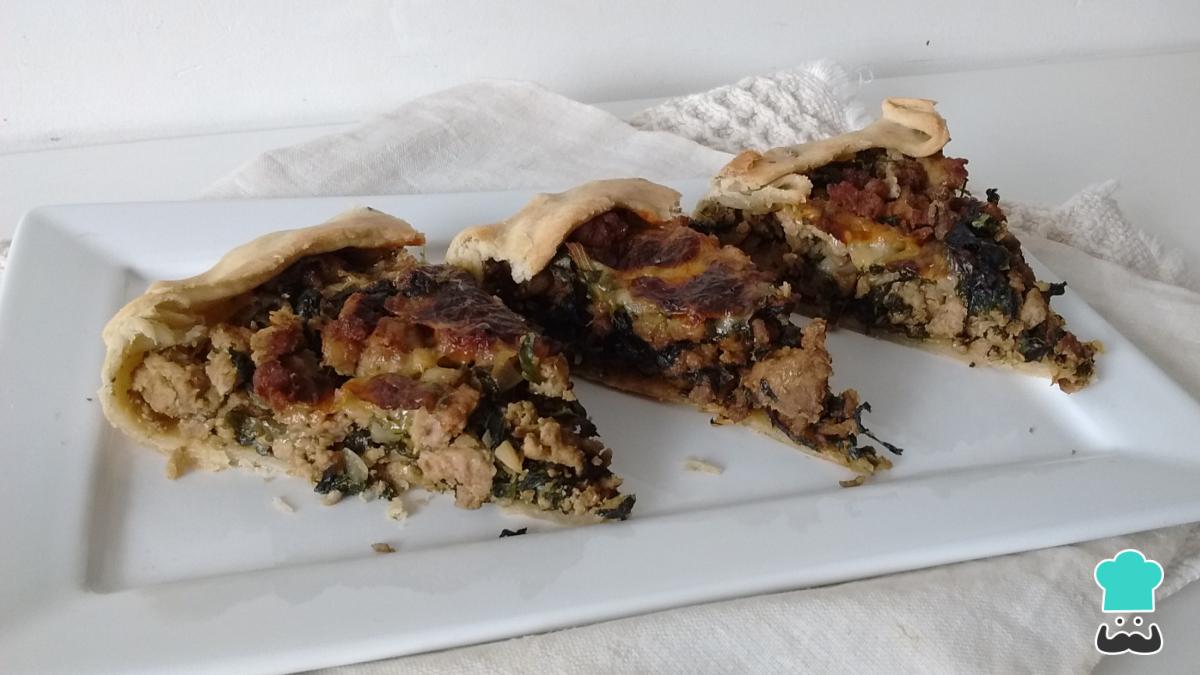 Receta de Tarta de acelga y carne