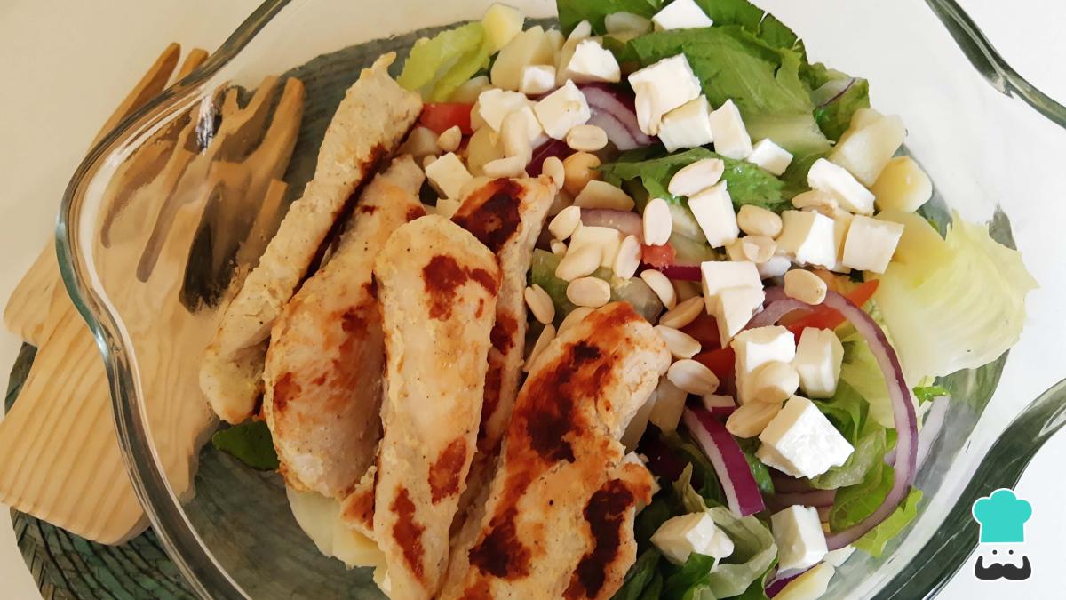 Receta de Ensalada de pollo y papa