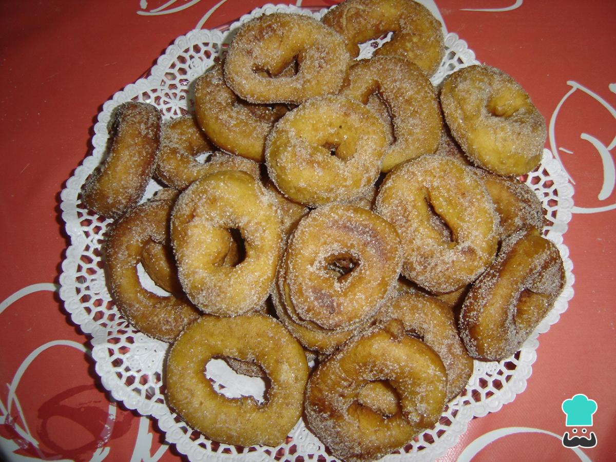 Receta de Roscos fritos de huevo