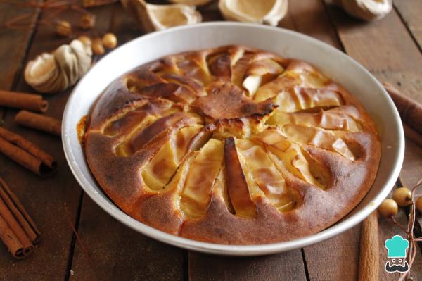 Receta de Tarta de manzana sin azúcar