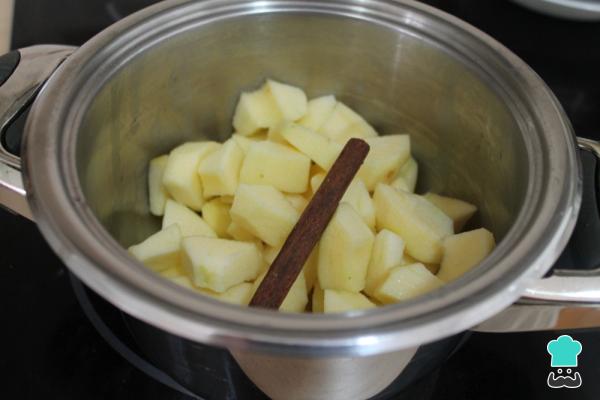 Receta de Tarta de manzana sin azúcar - Paso 1