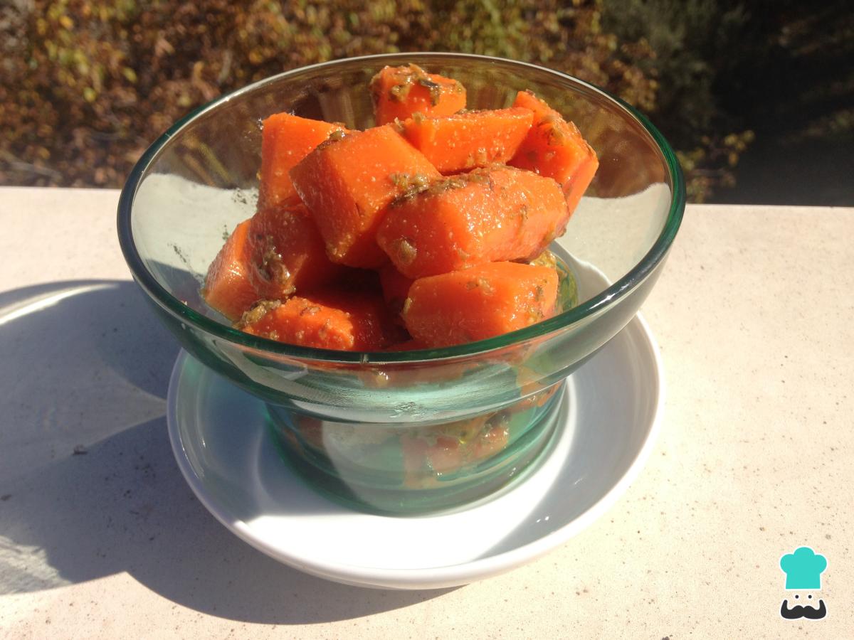 Receta de Zanahorias a la andaluza