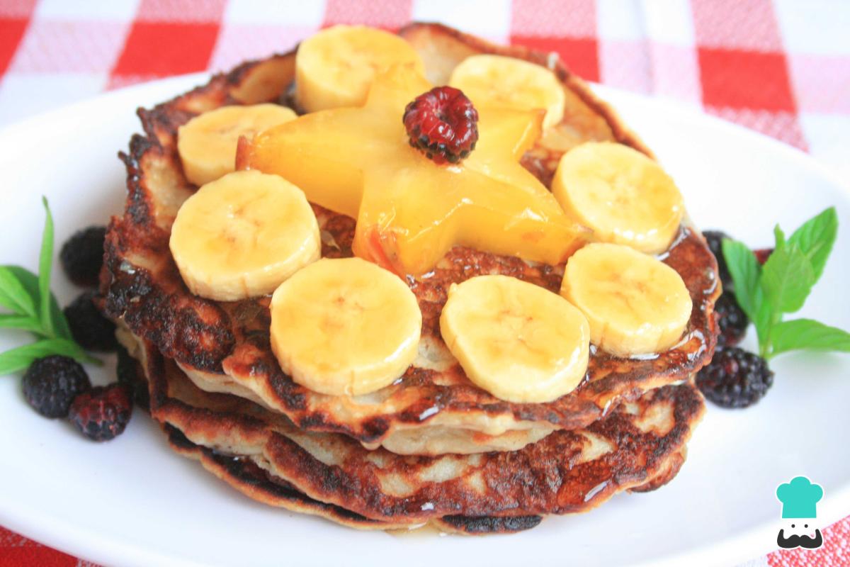 Receta de Panquecas de cambur