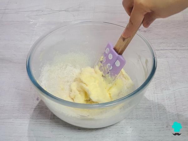 Receta de Galletas de pistacho y chocolate blanco: crujientes, tiernas y muy fáciles de hacer - Paso 1