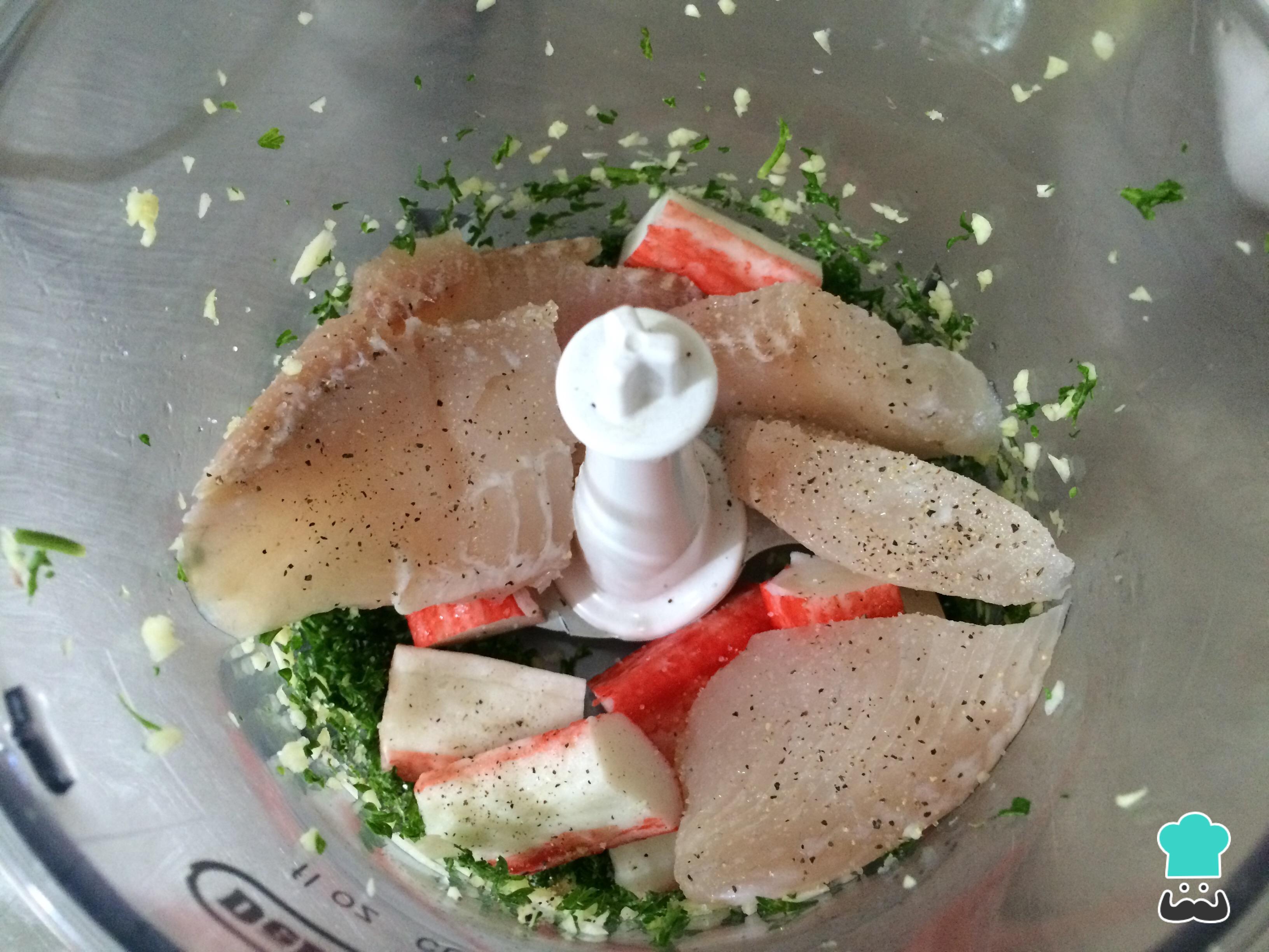 Nuggets de pescado y surimi