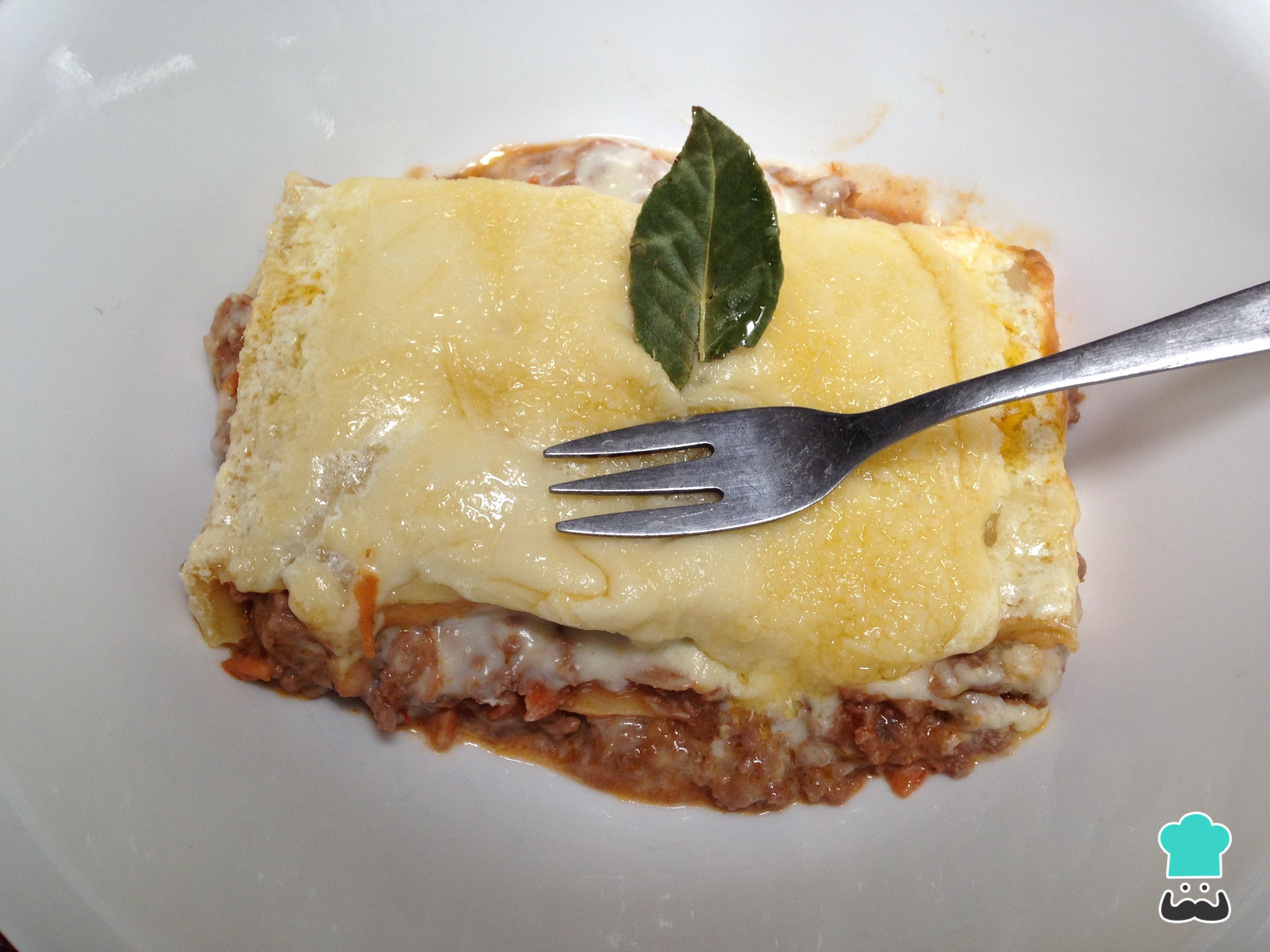 Receta de Lasa a italiana