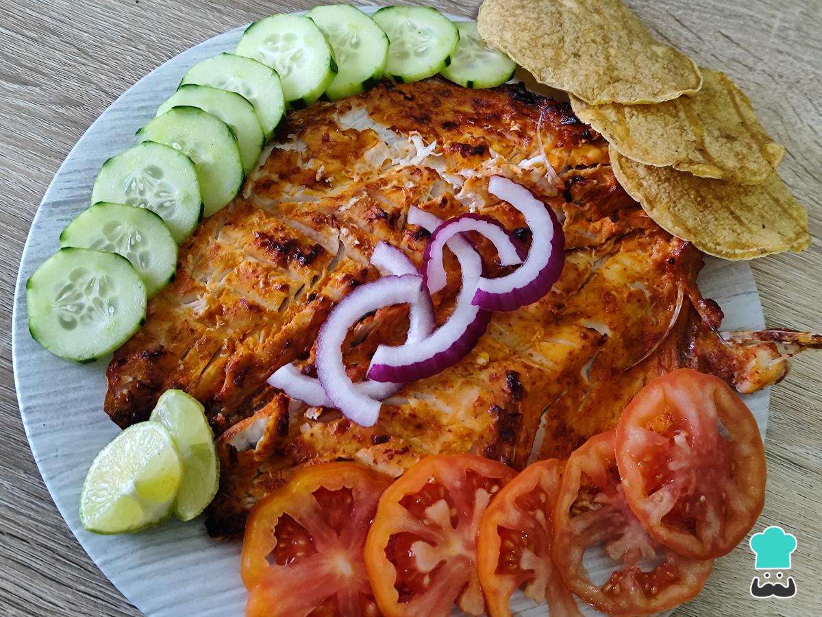 Receta de Pescado zarandeado