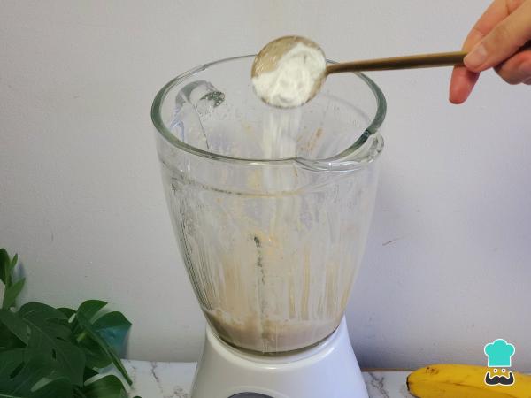 Receta de Tortitas de plátano y avena sin huevo - Paso 3