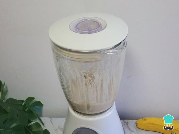 Receta de Tortitas de plátano y avena sin huevo - Paso 4