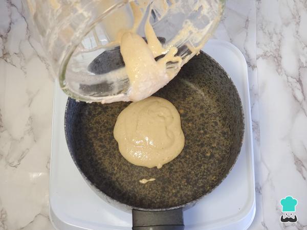 Receta de Tortitas de plátano y avena sin huevo - Paso 5