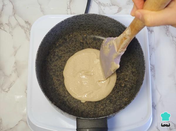 Receta de Tortitas de plátano y avena sin huevo - Paso 6