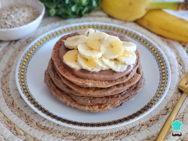 Receta de Tortitas de plátano y avena sin huevo - Paso 8