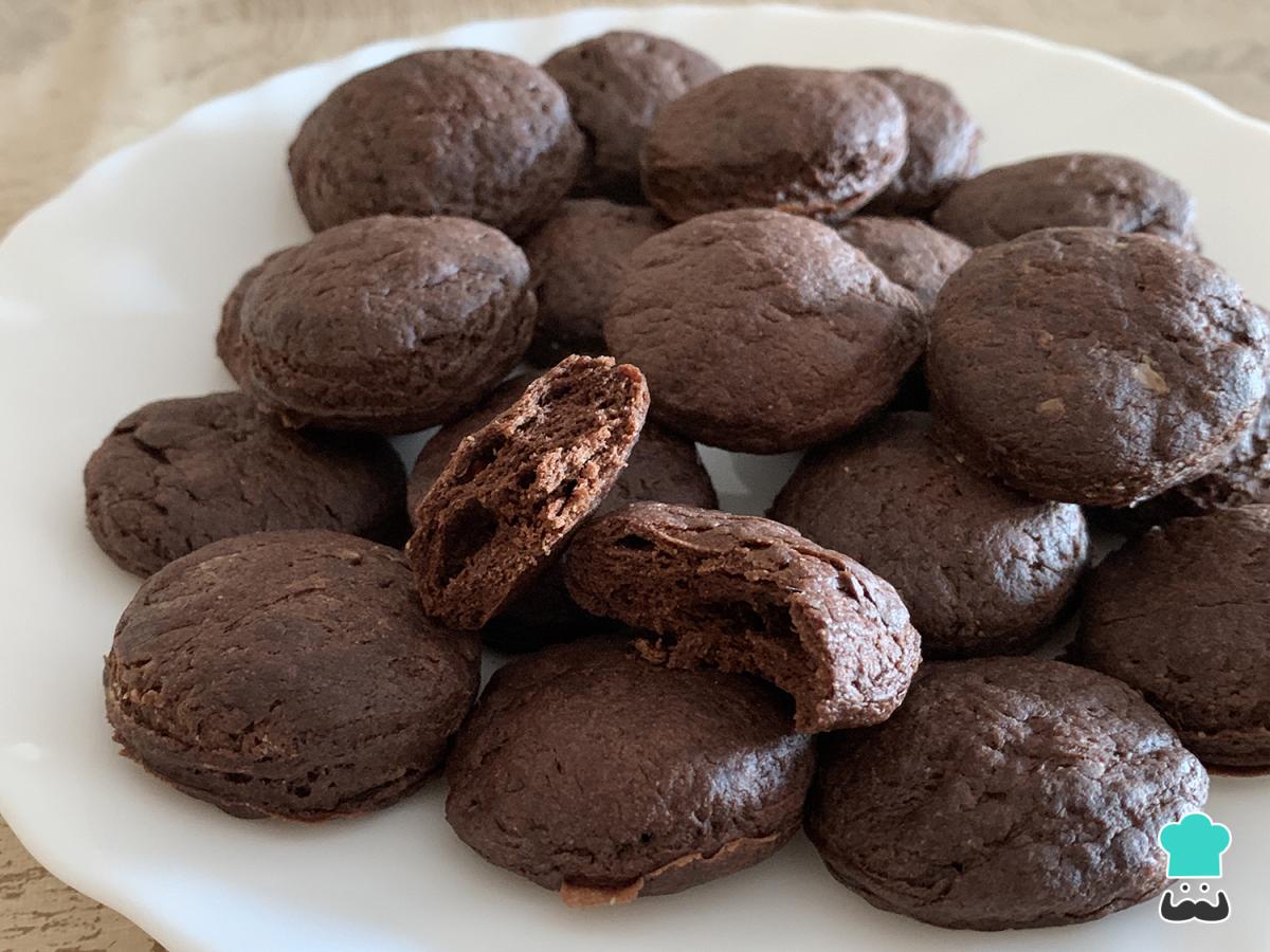 Receta de Galletas de chocolate en microondas
