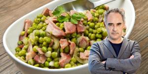 Ferran Adrià, chef: "Los guisantes de bote no se mejoran con aceite ni jamón, sino añadiendo un poco de mantequilla"