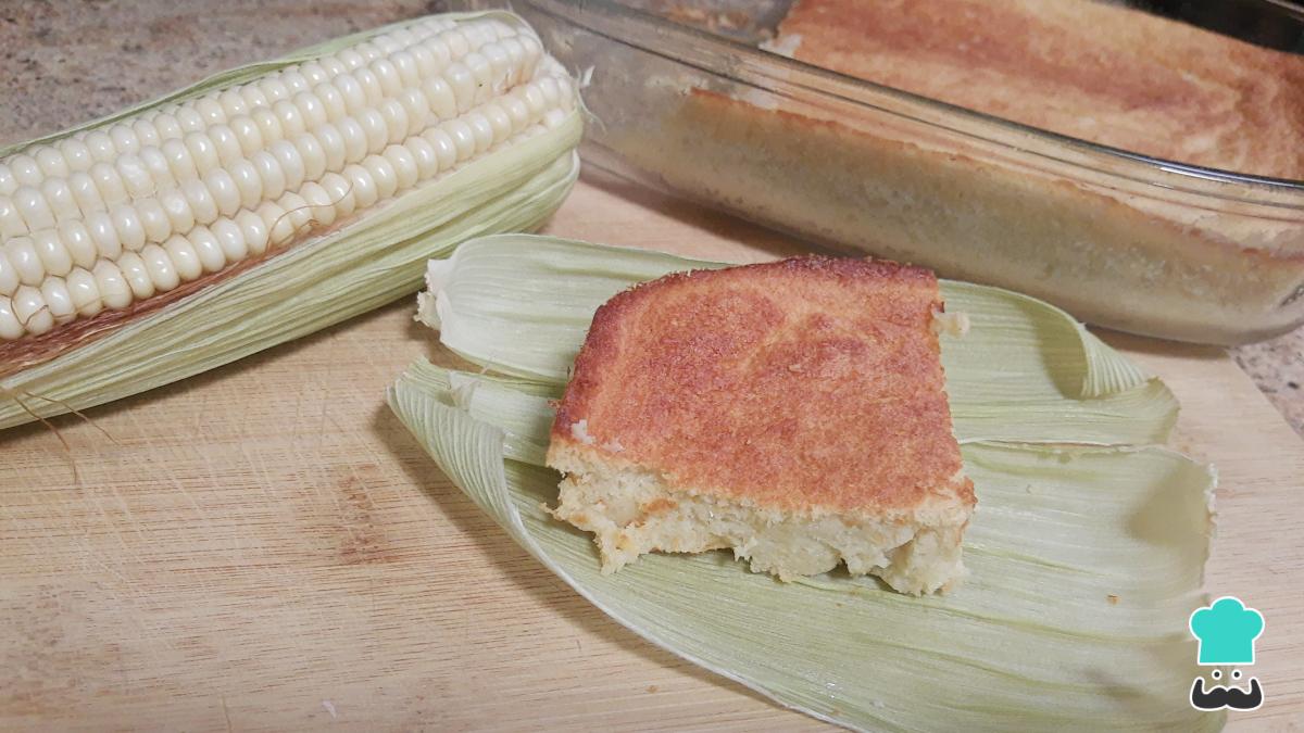 Receta de Pan de elote sin leche condensada