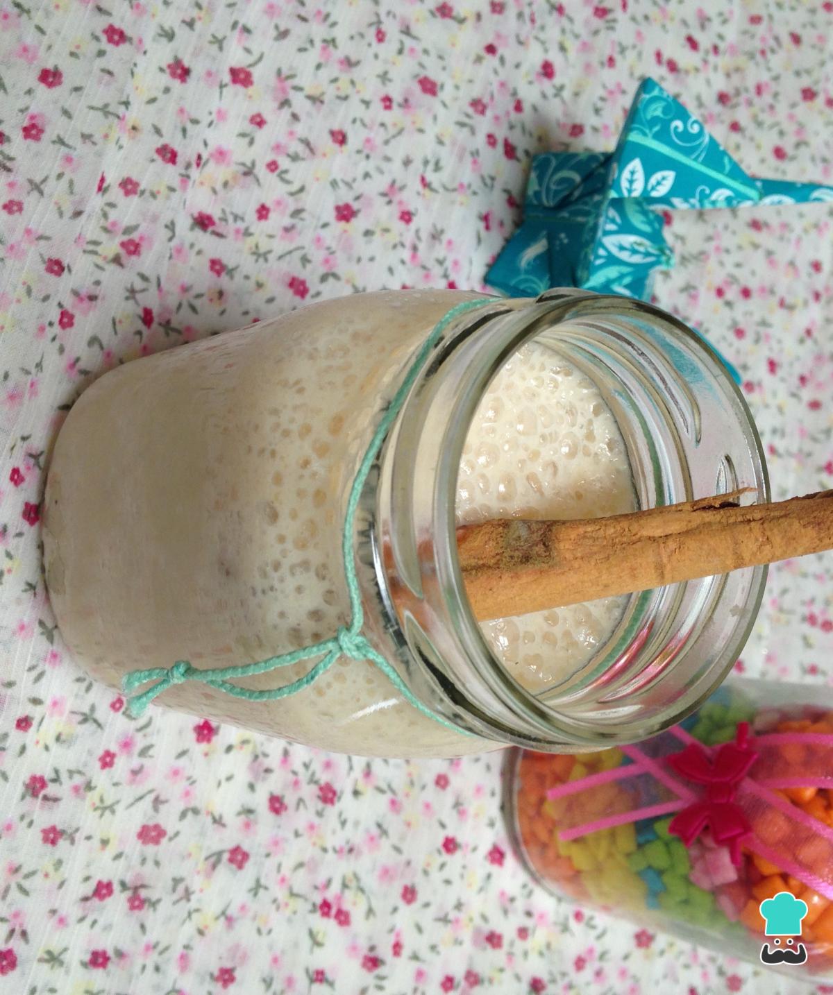 Batido de manzana y plátano