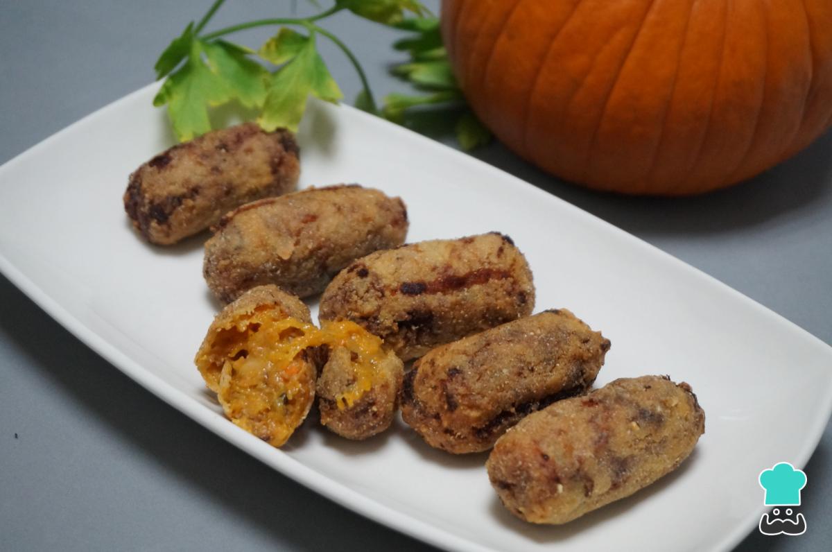 Receta de Croquetas de calabaza y queso