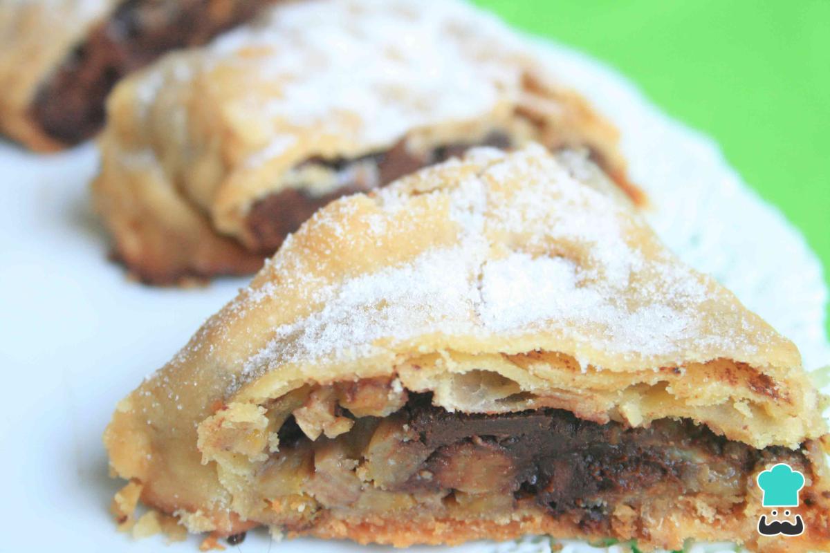 Receta de Strudel de chocolate