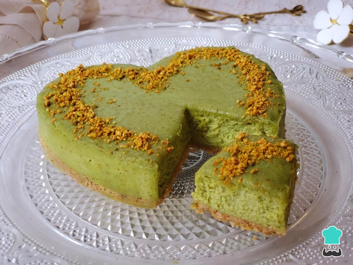 Receta de Tarta de queso y pistachos