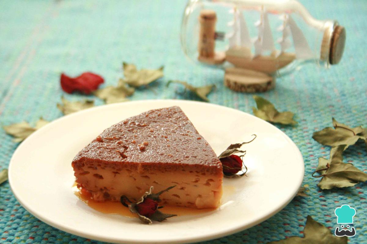 Receta de Flan de leche cubano