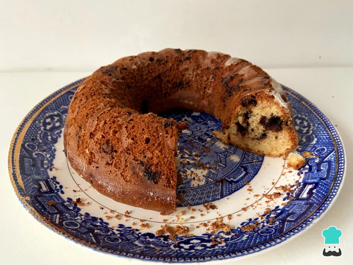 Receta de Budín de vainilla con chips de chocolate