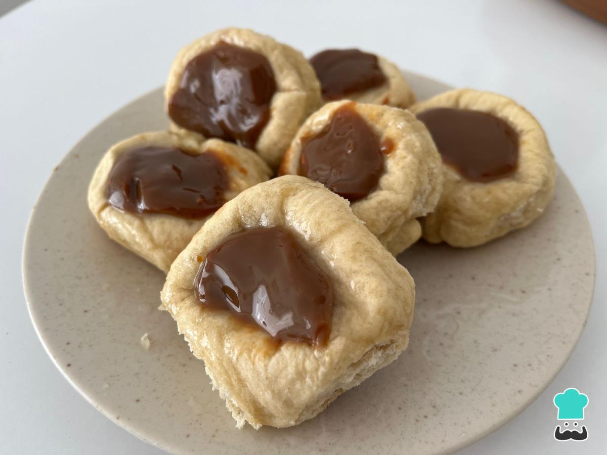 Receta de Facturas de dulce de leche
