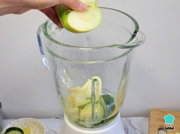 Jugo de pepino - Para qué sirve y beneficios - Paso 2