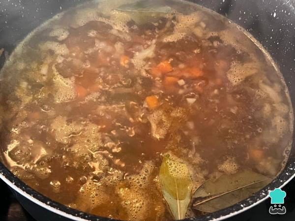 Receta de Arvejas guisadas - Paso 8