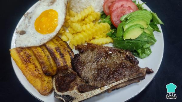 Receta de Churrasco a lo pobre