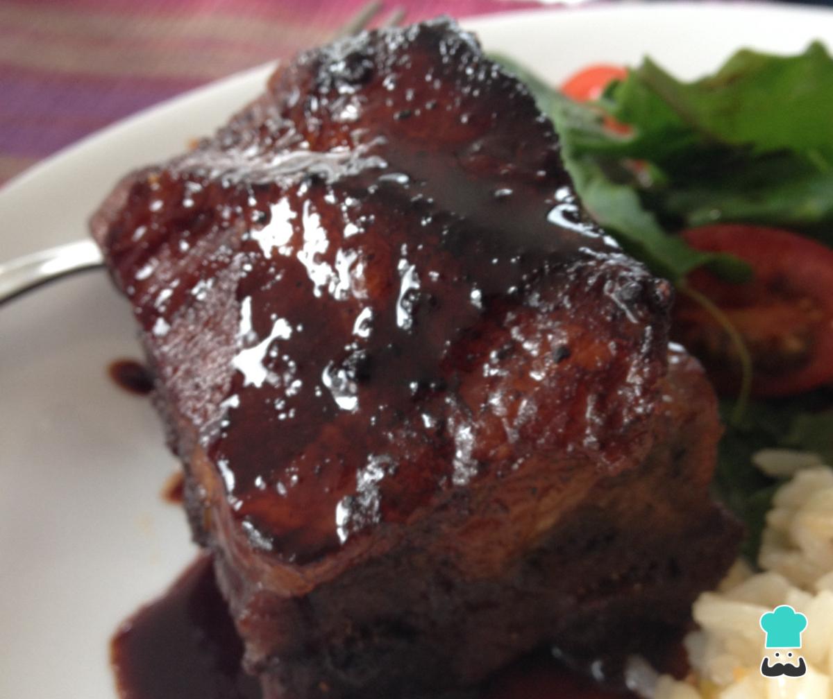 Receta de Costillas de cerdo orientales