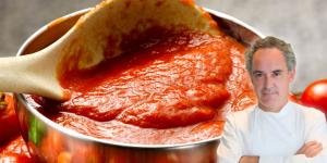 Ferran Adrià, chef: “Para mejorar un tomate frito de bote, no uses azúcar, añade nata, orégano fresco y aceite de oliva”