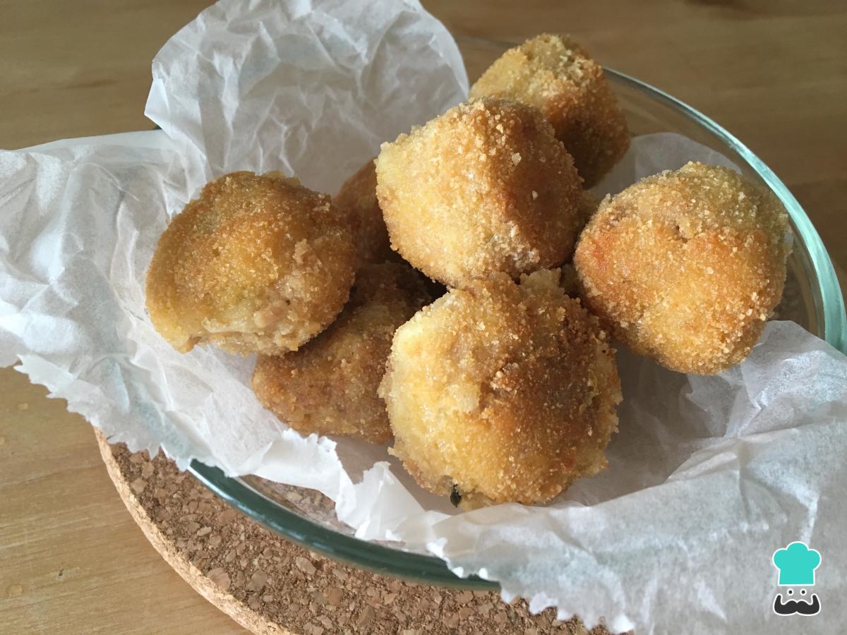Receta de Bolitas de atún fritas