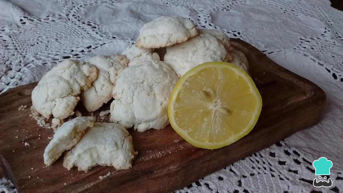 Receta de Galletitas de limón veganas