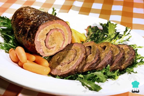 Comidas de verano en Argentina - Matambre arrollado