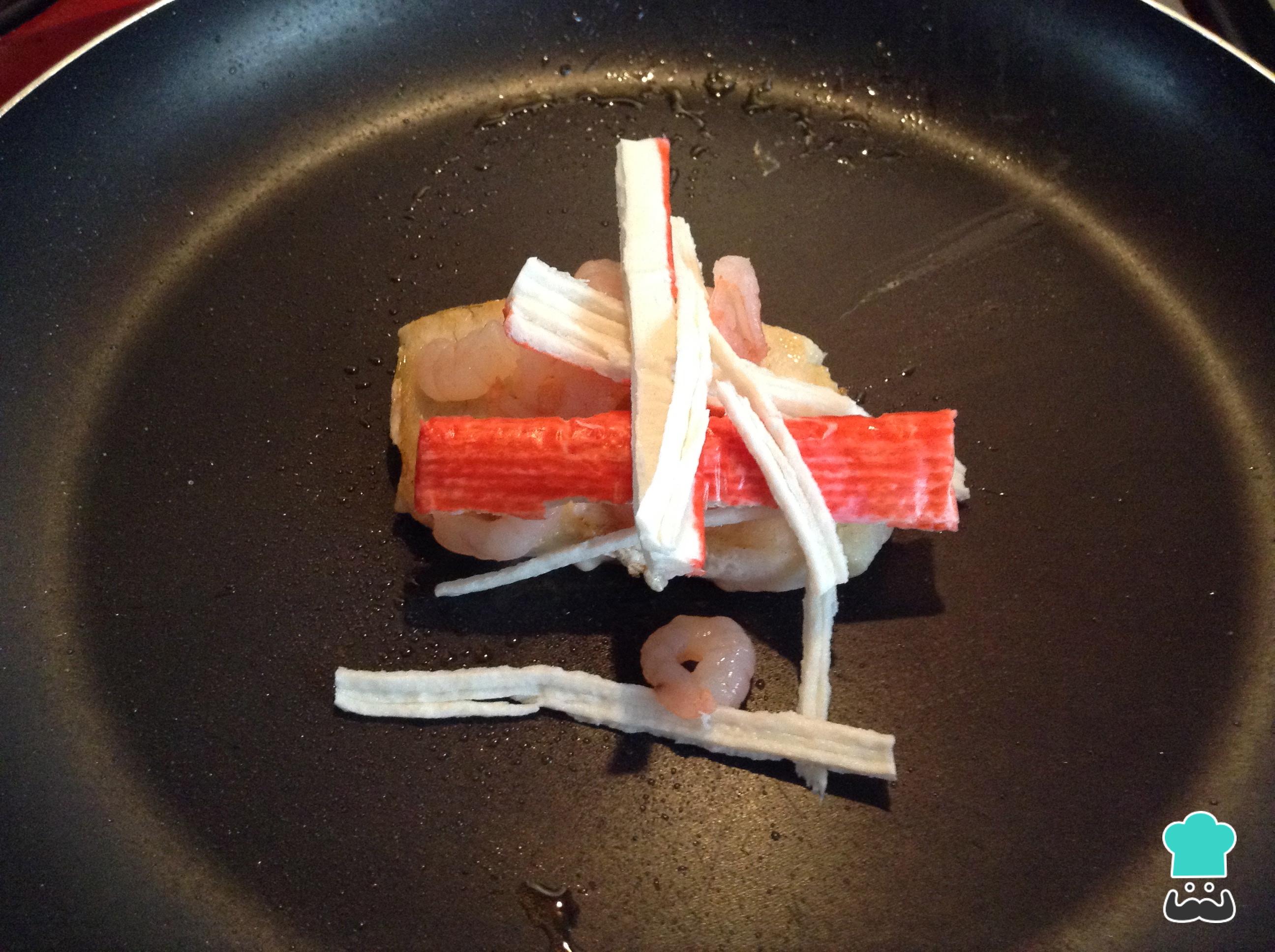 Merluza en salsa marinera Fácil