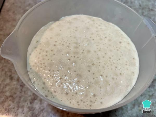 Receta de Pan de jamón con queso crema - Paso 2